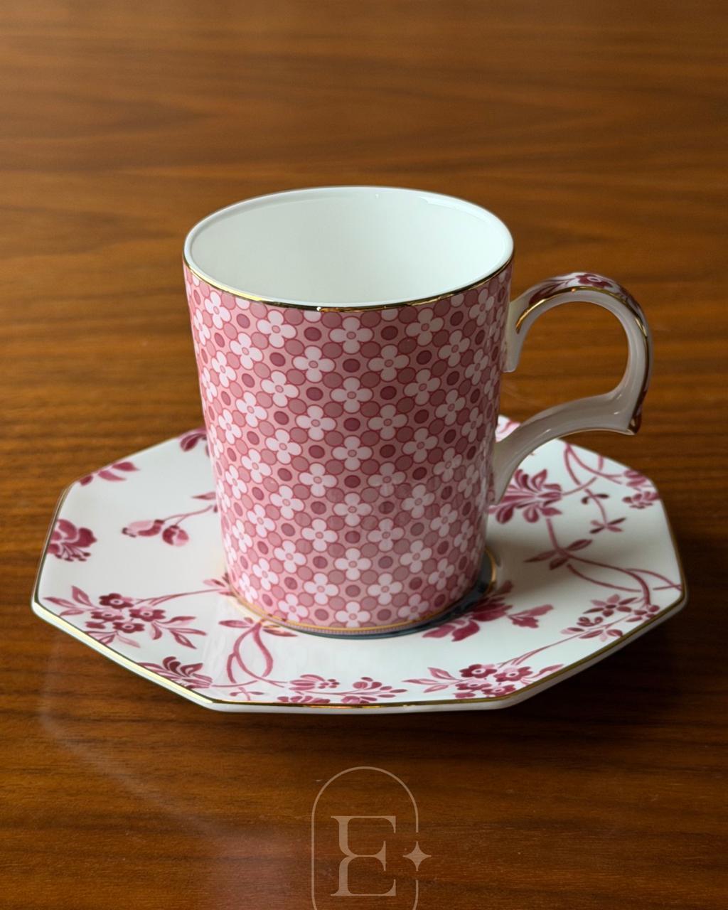 CAFÉ E PIRES FLOR PINK REGENCY DAMASKY 100ML (CONJ 02)