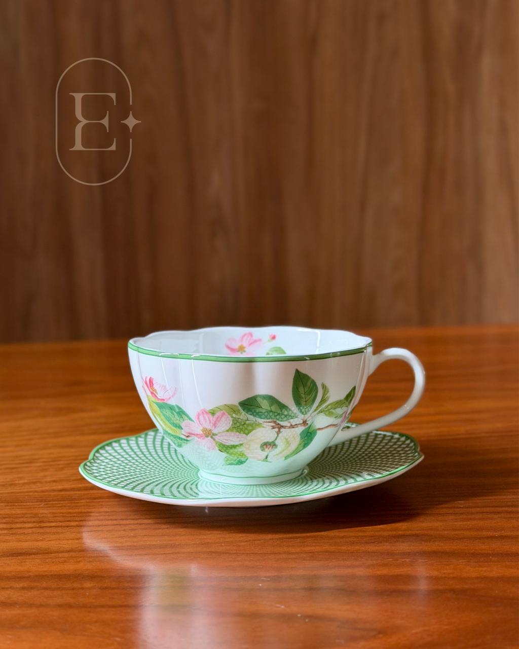 XICARÁ DE CHÁ E PIRES APPLE BLOSSOM HORTICOOL GREEN 200ML (CONJ 08)