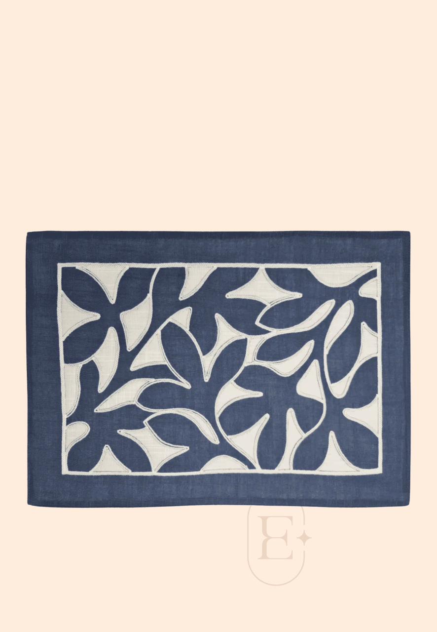 JOGO AMERICANO MARMI   AZUL