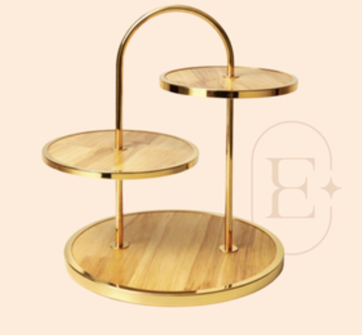 DOCEIRA 3 ANDARES (DOURADO)