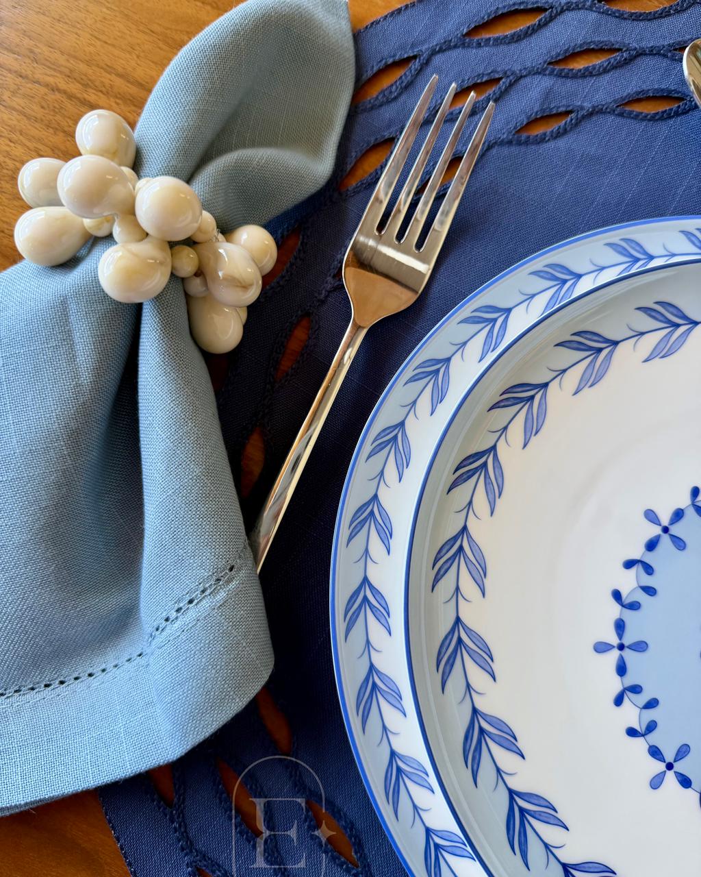 JOGO AMERICANO CASA OLEA AZUL 40CM