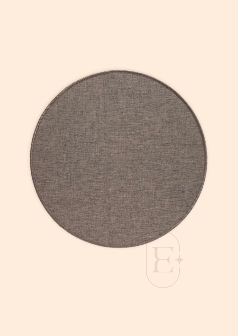 JOGO AMERICANO LIVA TAUPE REDONDO