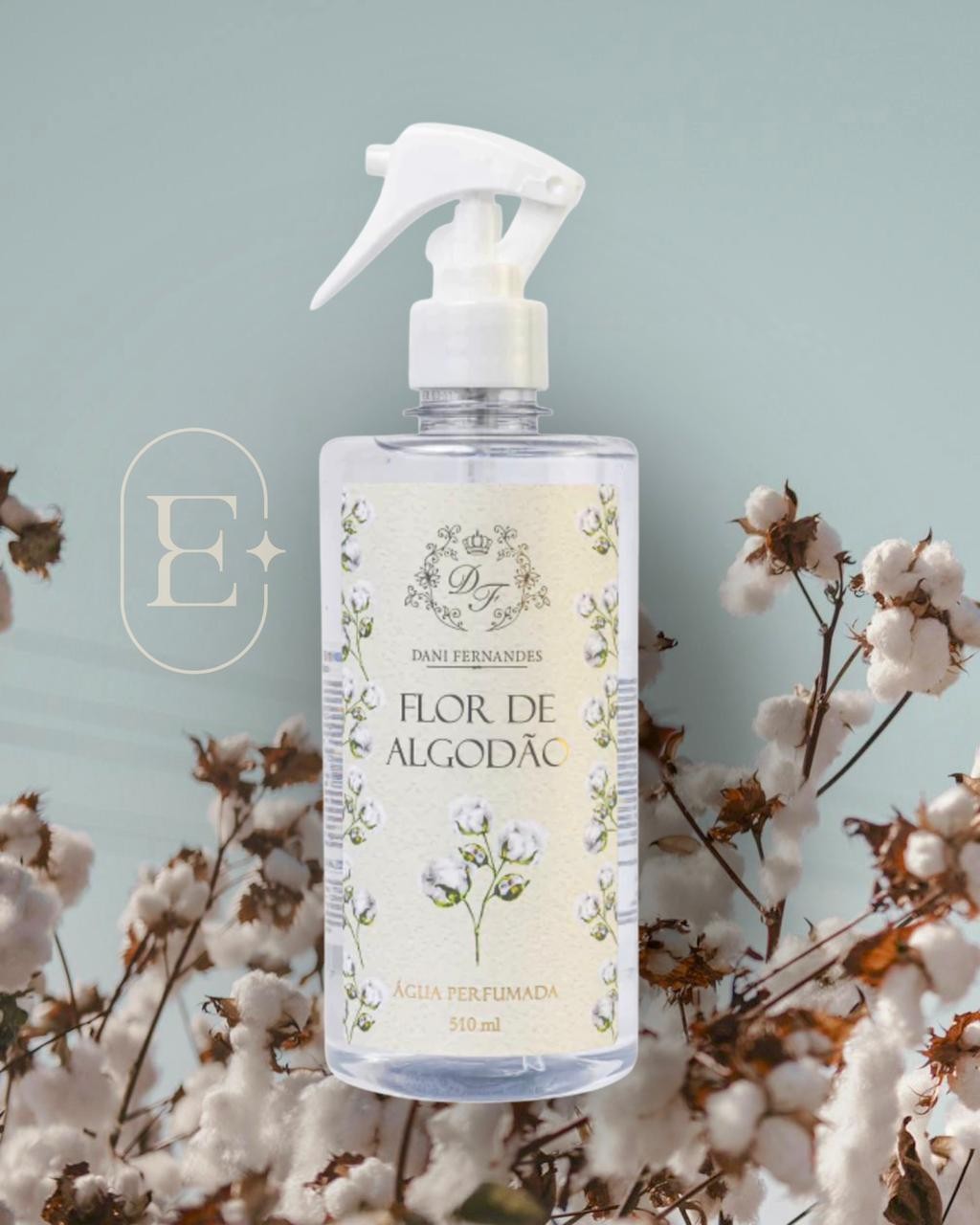 ÁGUA PERFUMADA 510ML FLOR DE ALGODÃO