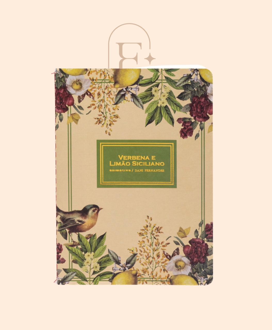 CADERNO 32 FOLHAS VERBENA & LIMÃO SICILIANO