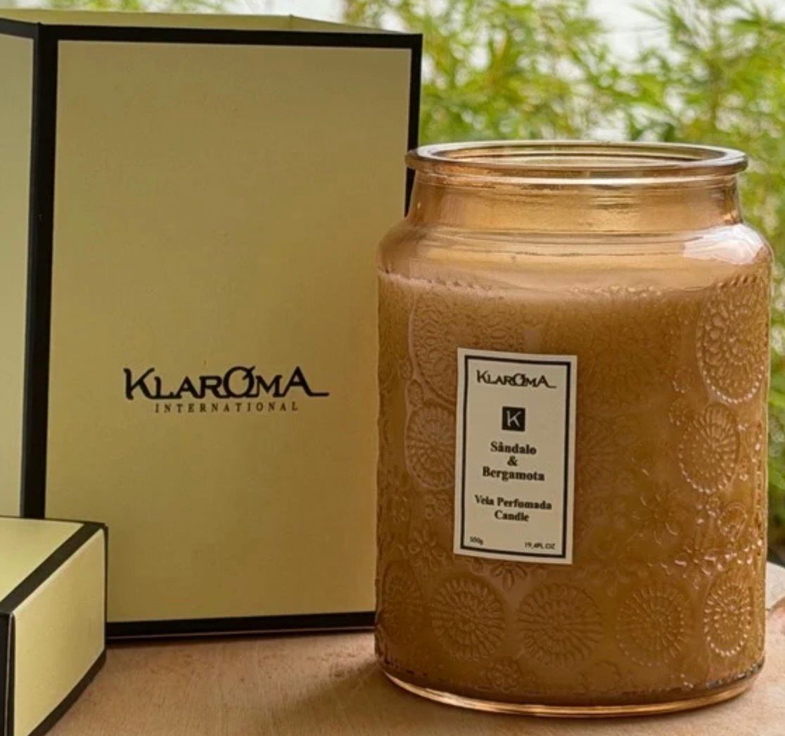 VELA SÂNDALO & BERGAMOTA 550G
